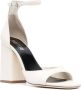 Paris Texas Fiona 100mm leather sandals White - Thumbnail 2