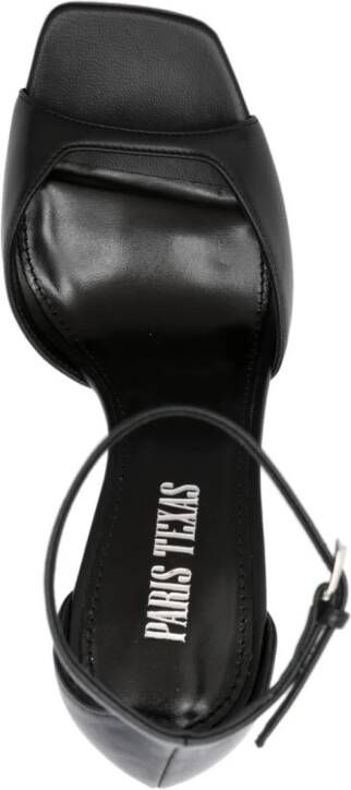 Paris Texas Grace 110mm sandals Black