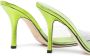 Paris Texas Holly 95mm PVC mules Green - Thumbnail 3