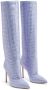 Paris Texas Holly crystal-embellished 105mm knee boots Purple - Thumbnail 2