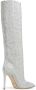 Paris Texas Holly crystal-embellished 105mm knee boots Silver - Thumbnail 3