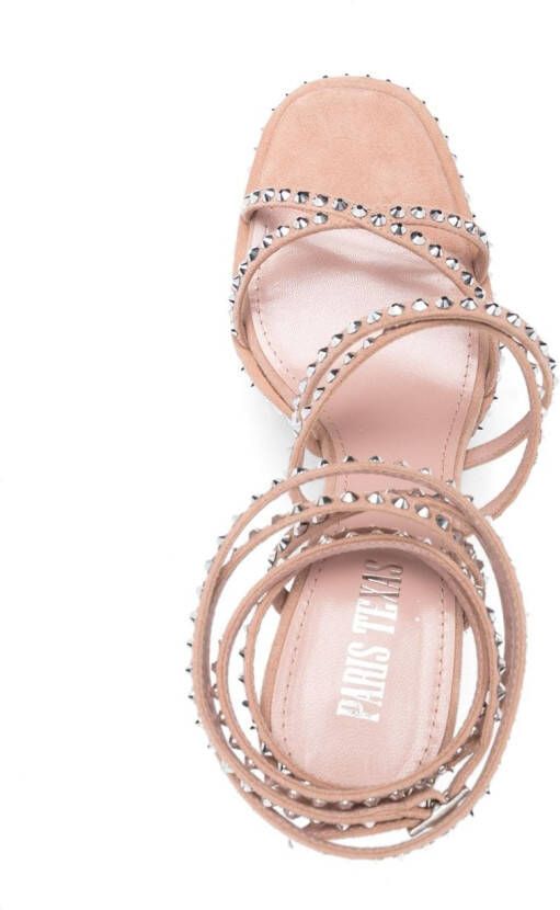 Paris Texas Holly Evita 130mm platform sandals Pink