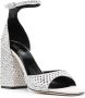 Paris Texas Holly Fiona 100mm leather sandals Silver - Thumbnail 2