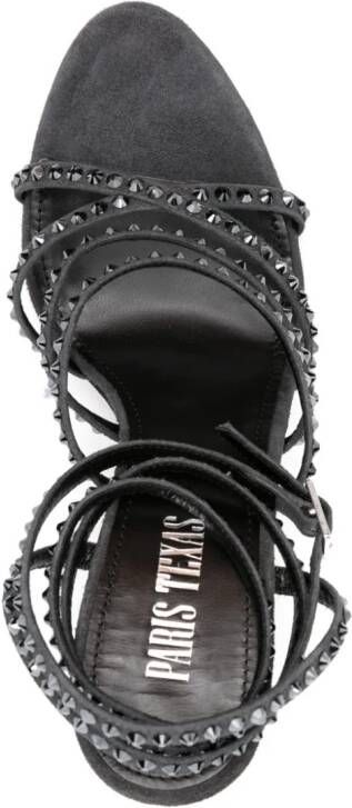 Paris Texas Holly Maeva 115mm sandals Grey