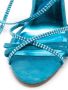 Paris Texas Holly Nicole 105mm lace up sandals Blue - Thumbnail 2