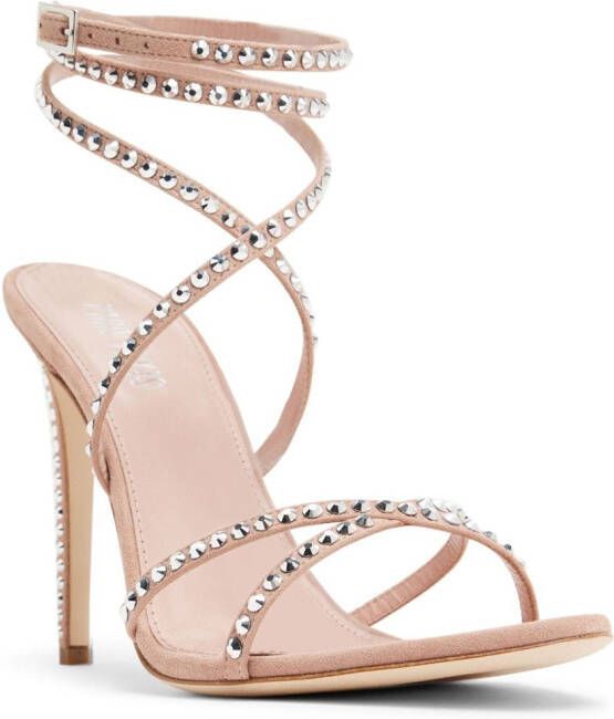Paris Texas Holly Zoe 105mm embellished sandals Neutrals