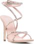 Paris Texas Holly Zoe lace-up 115mm sandals Pink - Thumbnail 2
