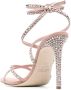 Paris Texas Holly Zoe lace-up 115mm sandals Pink - Thumbnail 3