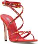 Paris Texas Holly Zoe lace-up 115mm sandals Red - Thumbnail 2