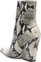 Paris Texas Jane 10mm snakeskin-print ankle boots Black - Thumbnail 3