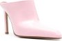 Paris Texas Jude 100mm leather mules Pink - Thumbnail 2