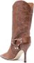 Paris Texas June 95mm leather boots Brown - Thumbnail 2