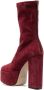 Paris Texas Lexy 130mm suede boots Red - Thumbnail 2