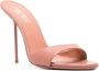 Paris Texas Lidia 105mm leather mules Pink - Thumbnail 1