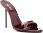 Paris Texas Lidia 105mm patent-leather mules Red - Thumbnail 2