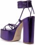 Paris Texas Malena 130mm platform sandals Purple - Thumbnail 3