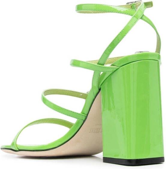 Paris Texas Maria 110mm sandals Green