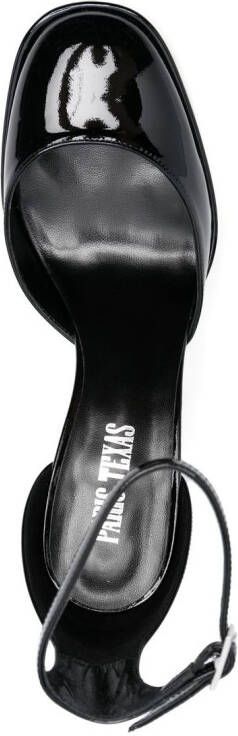 Paris Texas platform 135mm heel pumps Black
