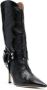 Paris Texas pointed-toe leather boots Black - Thumbnail 2