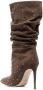 Paris Texas rhinestone-embellished 105mm boots Brown - Thumbnail 3