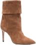 Paris Texas slouched 90mm ankle boots Brown - Thumbnail 2