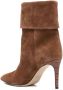 Paris Texas slouched 90mm ankle boots Brown - Thumbnail 3