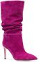 Paris Texas Slouchy pointed suede boots Pink - Thumbnail 2