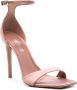 Paris Texas Stiletto 105mm satin sandals Pink - Thumbnail 2