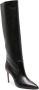 Paris Texas Stiletto 85mm knee-high leather boots Black - Thumbnail 2