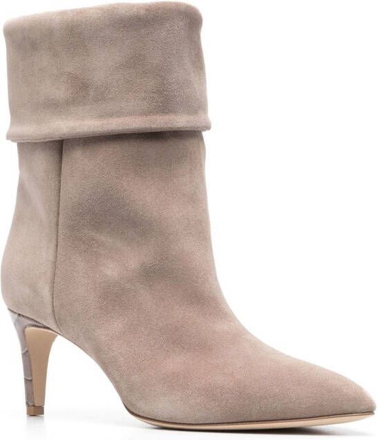 Paris Texas suede ankle boots Neutrals