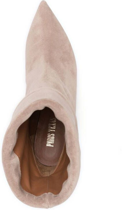 Paris Texas suede ankle boots Neutrals