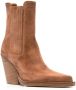 Paris Texas tapered-heel 90mm boots Brown - Thumbnail 2