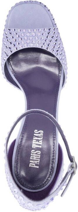 Paris Texas Tatiana 130mm platform sandals Purple