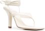 Paris Texas tie-detail 100mm heeled sandals Neutrals - Thumbnail 2