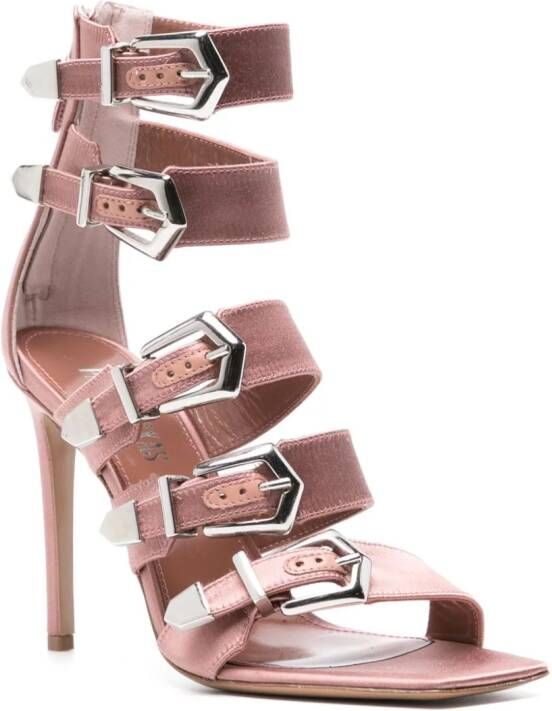 Paris Texas Ursula 105mm buckled sandals Pink