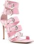 Paris Texas Ursula 105mm satin sandals Pink - Thumbnail 2