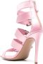 Paris Texas Ursula 105mm satin sandals Pink - Thumbnail 3