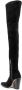 Paris Texas Vegas 100mm suede thigh-high boots Black - Thumbnail 3