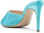 P.A.R.O.S.H. 100mm crystal-embellished mules Blue - Thumbnail 3