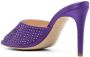 P.A.R.O.S.H. 105mm crystal-embellished mules Purple - Thumbnail 3