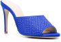 P.A.R.O.S.H. 110mm crystal-embellished mules Blue - Thumbnail 2