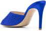 P.A.R.O.S.H. 110mm crystal-embellished mules Blue - Thumbnail 3