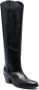 P.A.R.O.S.H. 65mm knee-high leather boots Black - Thumbnail 2
