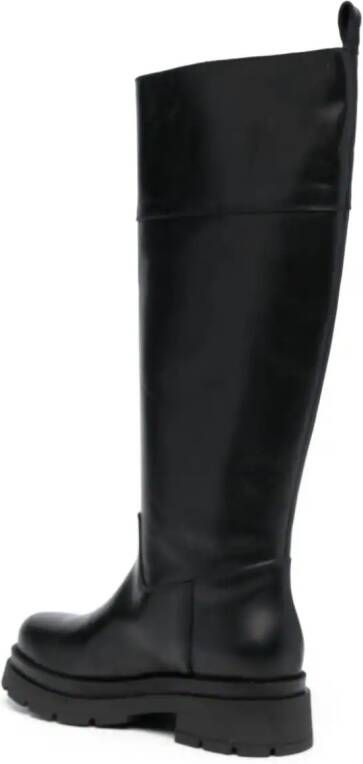 P.A.R.O.S.H. knee-high leather boots Black