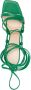 P.A.R.O.S.H. leather ankle-tie sandals Green - Thumbnail 4