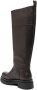 P.A.R.O.S.H. leather knee boots Brown - Thumbnail 3