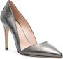 P.A.R.O.S.H. snakeskin-effect leather pumps Black - Thumbnail 2