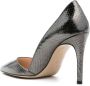 P.A.R.O.S.H. snakeskin-effect leather pumps Black - Thumbnail 3