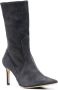 P.A.R.O.S.H. Stivale 80mm suede ankle boots Grey - Thumbnail 2