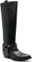 P.A.R.O.S.H. Stivale leather western-boots Black - Thumbnail 2